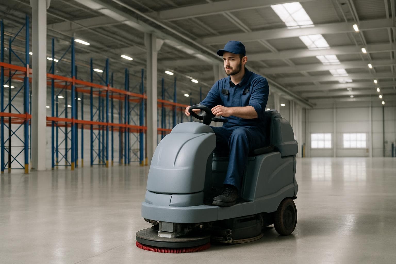 Limpieza de naves industriales