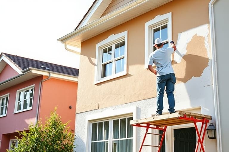 Pintura de exteriores y fachadas
