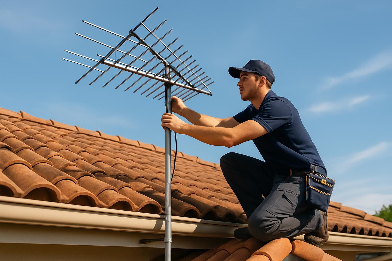 Instalación de antenas de TV